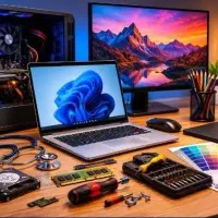 ویندوز+درایور خدمات کامپیوتر