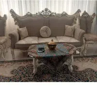مبلمان سلطنتی ۹ نفره چوب گردو