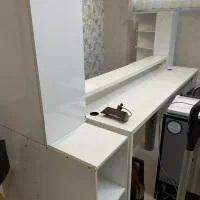 میز ناخن دونفره همراه با باکس و استند دست مشتری