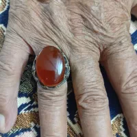انگشتر عقیق یمنی درشت
