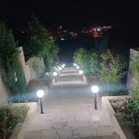 ویلا سپیدان/خونه باغ/ویو کل سپیدان/