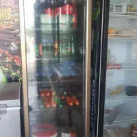 ۲ عدد یخچال ایستاده فروشگاهی