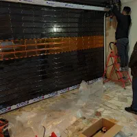 کرکره برقی پلیکربنات/ضدسرقت/آلومینوم برند/جک