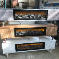 تولید انواع میز تی وی های شومینه