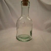 شیشه فلورانس ۱۵۰ سی سی با درب چوب پنبه ای