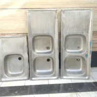 ۳ عدد سینک استیل