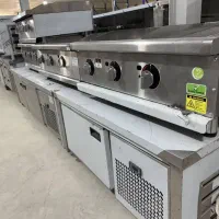 گریل خط برگر گریل ذغالی روغنی کروم گریل