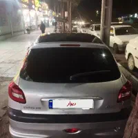 ۲۰۶نقره ای مدل ۹۰تمیز جوان پسند