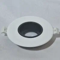 فریم هالوژن عمیق سفید مشکی پارس