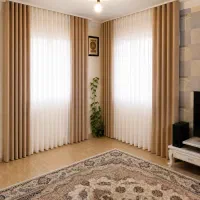 پرده دوخت نصب زبرا حریر پانچ مینیمال شید
