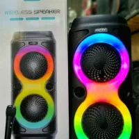 اسپیکر بلوتوثی شارژی رقص نور دار