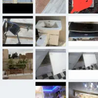 کف پوش وهود لمسی وسینک دوقلو شیشه