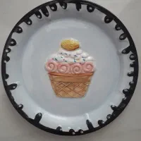 بشقاب کاپ کیک