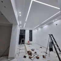 کناف pvc سقف کاذب کاغذ دیواری