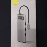 هاب ۸ پورت USB-C باسئوس