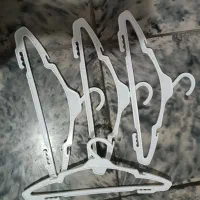 چوب لباسی سفید