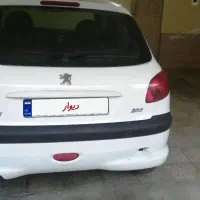 پژو ۲۰۶ مدل ۱۳۹۷ رنگ فابریک بدون رنگ بدون خط و خش