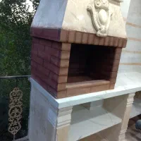 سنگ‌کاری سرامیک‌کاری حرفه ای شومینه،باربیکیو