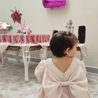 پیراهن مادر دختری کاملا سالم و نو