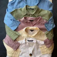 لباس شومیز نو لنین zara استوک تابستان تاناکورا