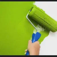 نقاشی ساختمان با دستگاه ایرلس وسمباده زن  گلبهار