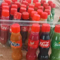 انواع لواشک توپی متری و لواشک نوشابه ای کشک تنقلات
