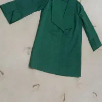 مانتو کتی سبز بسیار شیک و زیبا