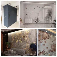 کاغذدیواری ساده و طرحدار