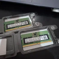 دو عدد رم ۸ گیگ لپ‌تاپ سامسونگ DDR5 5600