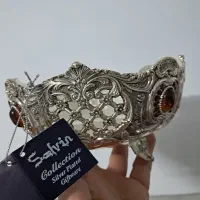 ظروف شیک با سنگ طرح عقیق