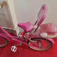 دوچرخه ۲۰ و ۱۶ تمیز صورتی دخترانه