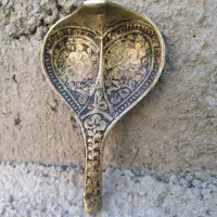 قاشق قدیمی برنزی