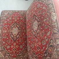 پشتی‌دست‌بافت‌‌کاشان‌مارک‌دار|پشتی|تهران, سیروس|دیوار
