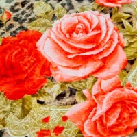 پتو خوشگل گل برجسته نو نو وارداتی
