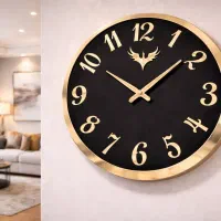 ساعت دیواری کوچک طرح اعداد ۴۰*۴۰ مینیمال