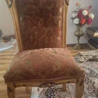 4 عدد صندلی با میز 6 نفره