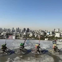 بتن ریزی ماله پروانه ای ماله برقی