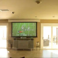 ویدیو پروژکتور فوتبال و گیم کافه رستوران فضای باز|تلویزیون و پروژکتور|شیراز, زرهی|دیوار