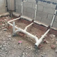 لوله کشی ساختمان ونصب کابینت آماده (3متری)