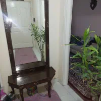 اینه وکنسول چوبی