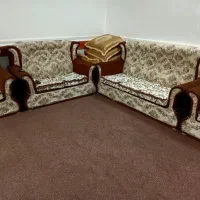 فروش مبل ۷نفره رنگ قهوه ای