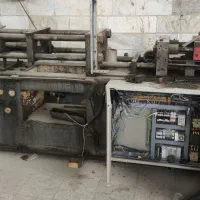 دستگاه تزریق پلاستیک 100تن کراس و200گرم ظهراب