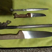 چاقو تیغه آلمان ضامن دار اورجینال همراه مسقل