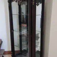 ویترین تمام چوب منبت کاری