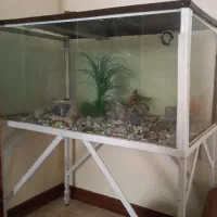 آکواریوم بزرگ پایه دار