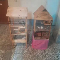 قفس چوبی بزرگ