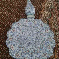 گلدان  میناکاری نقش پرداز