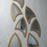 آینه دکوراتیو هشت تیکه
