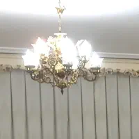 لوستر برنز ۵ شاخه دوبل دوتاست