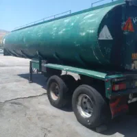 تانکر دو محور شرکت نفتی  دستگاه کالابرز